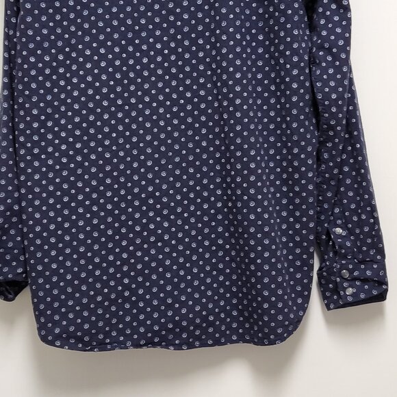 Moon Shine Spirit Shirt  Pearl Snap Mens Large Long Sleeve Brad Paisely Western - Picture 11 of 15